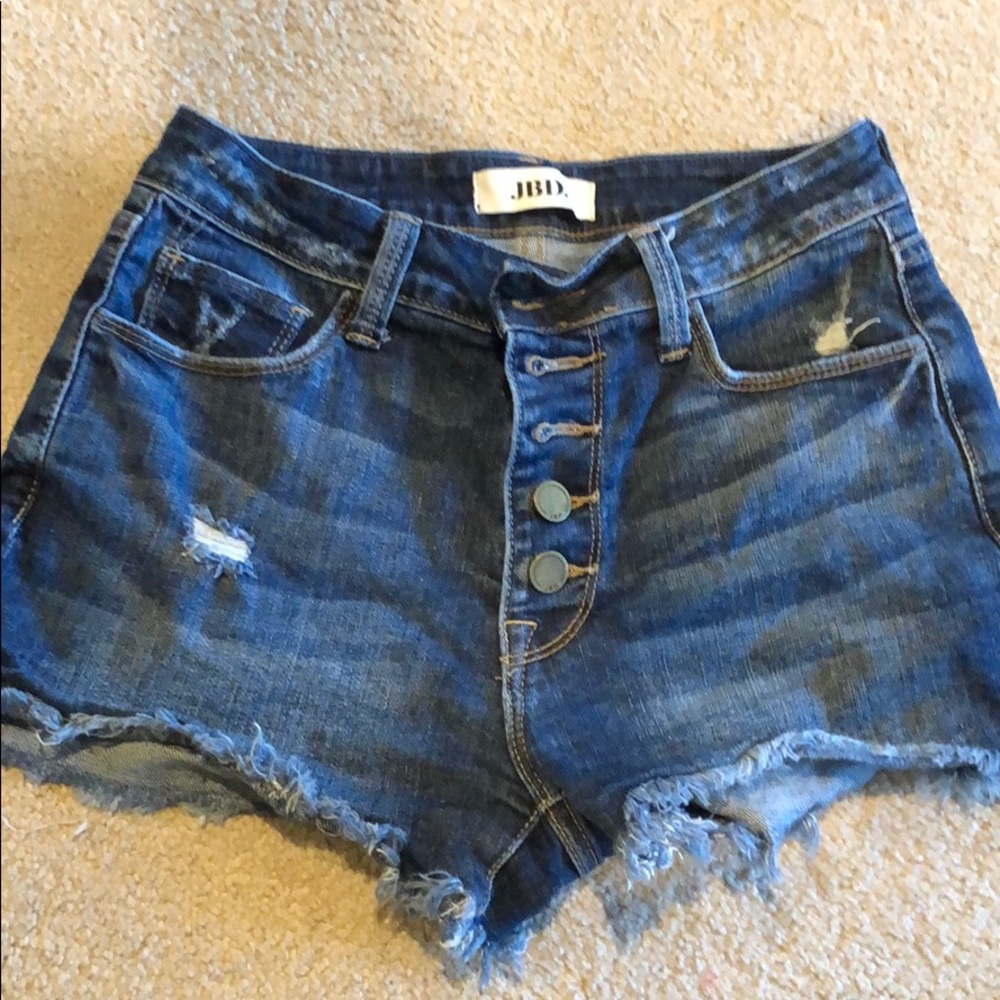 Denim Cut Off Shorts